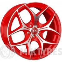 LS Wheels LS539 6x14 4x98 ET 35 Dia 58.6 (BKF)